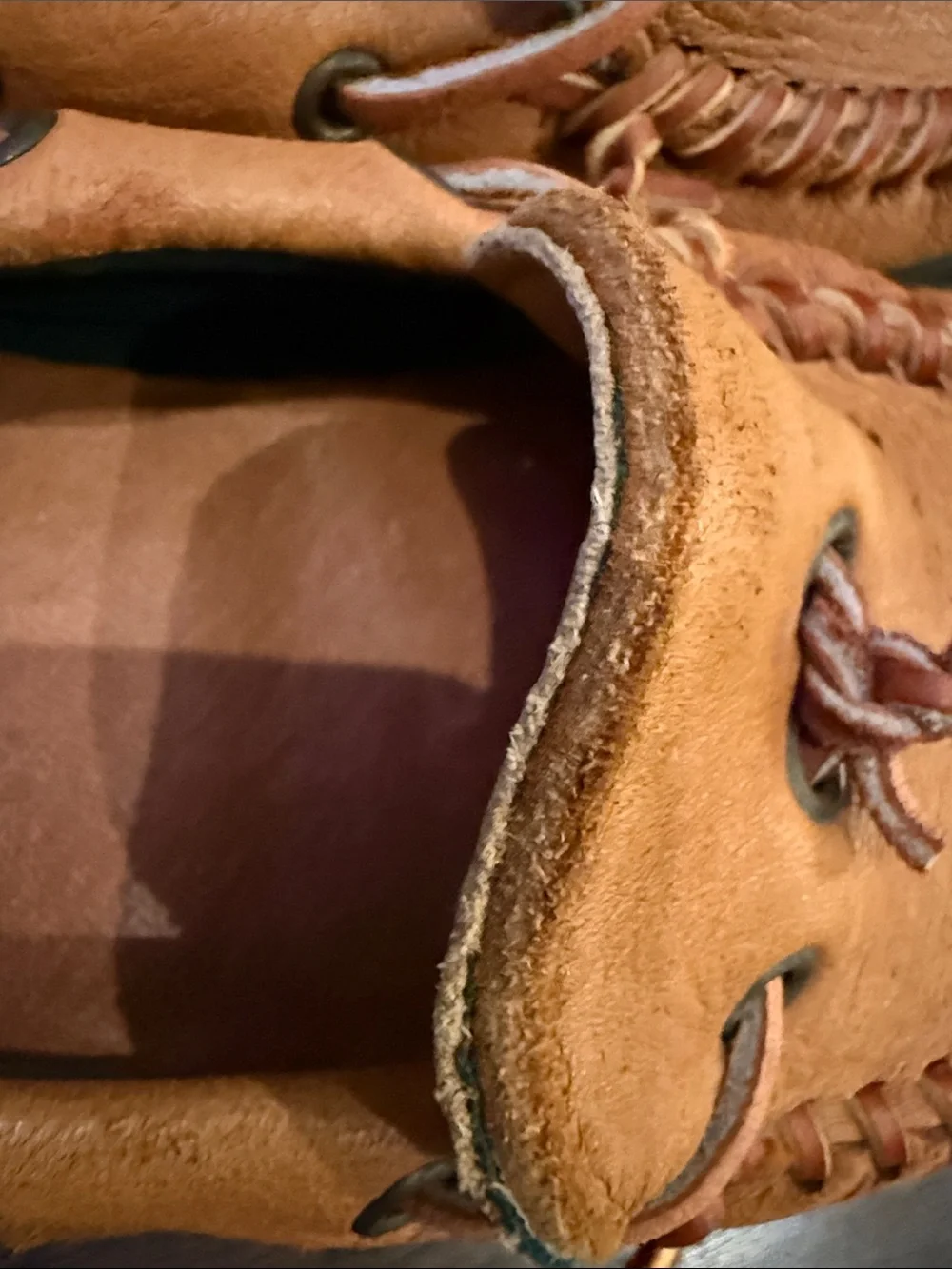 L.L. Bean Men's Tan Leather Boat Shoes - Made in USA - Rare